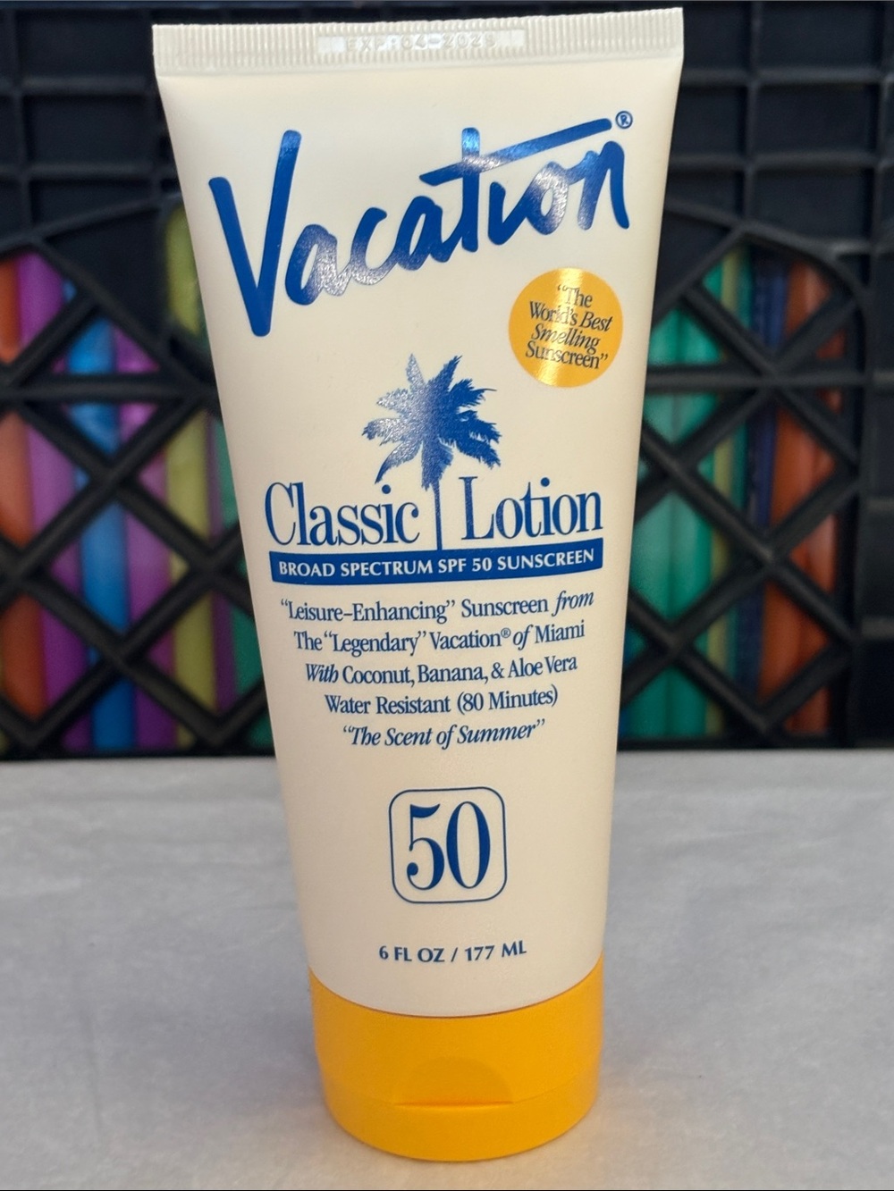 Vacation Classic Lotion SPF 50 Sunscreen - Yellow Tube